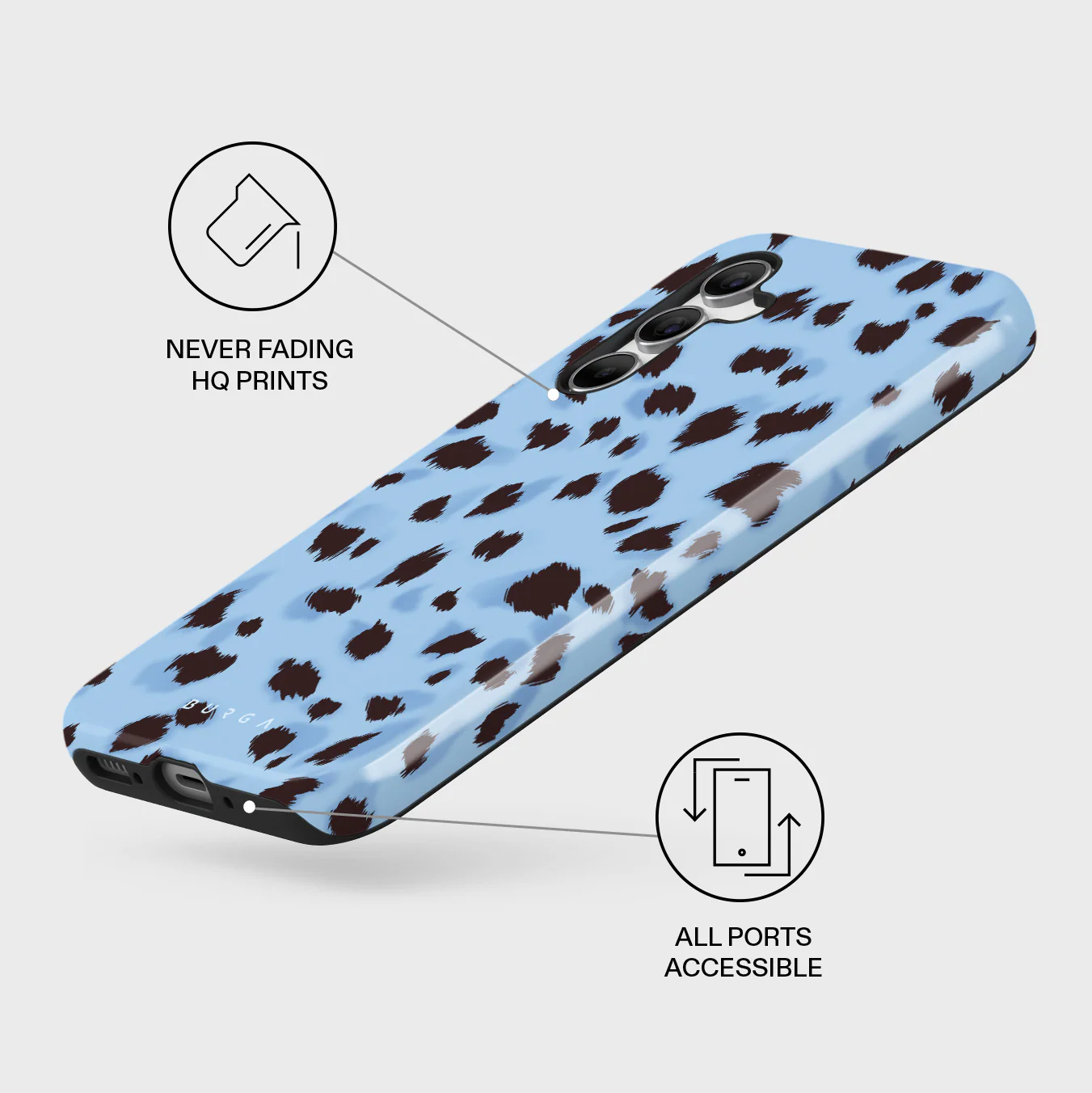 Barely Awake - Samsung Galaxy A55 Case - Image 3