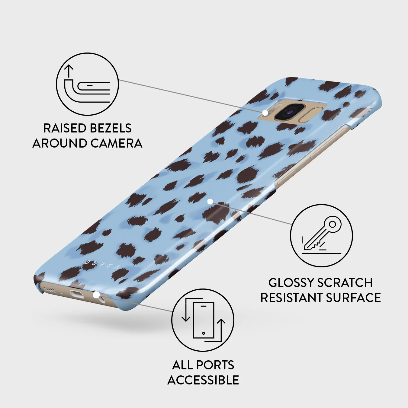 Barely Awake - Samsung Galaxy S8 Case - Image 3