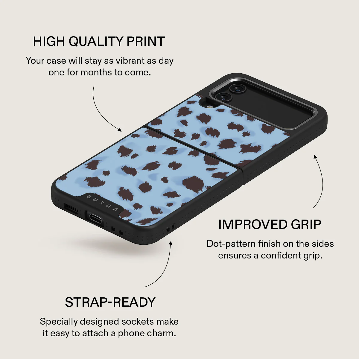 Barely Awake - Samsung Galaxy Z Flip 4 Case - Image 24