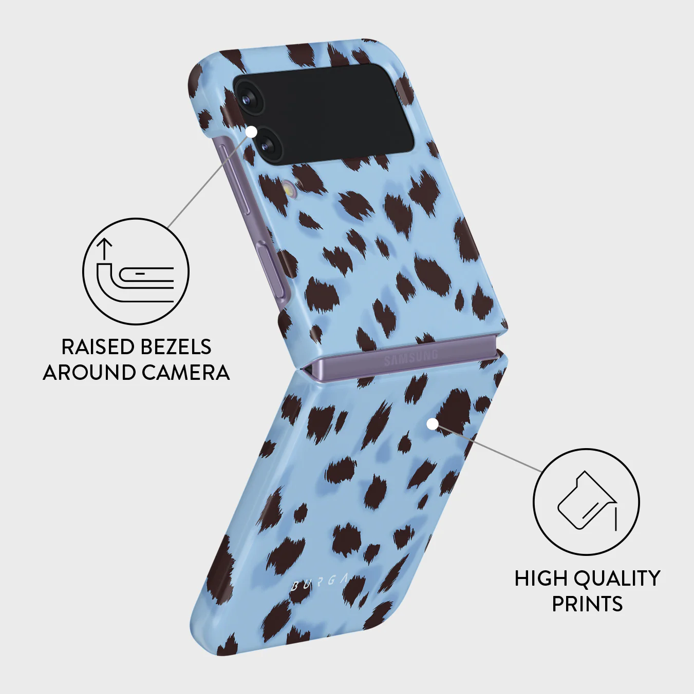 Barely Awake - Samsung Galaxy Z Flip 4 Case - Image 3