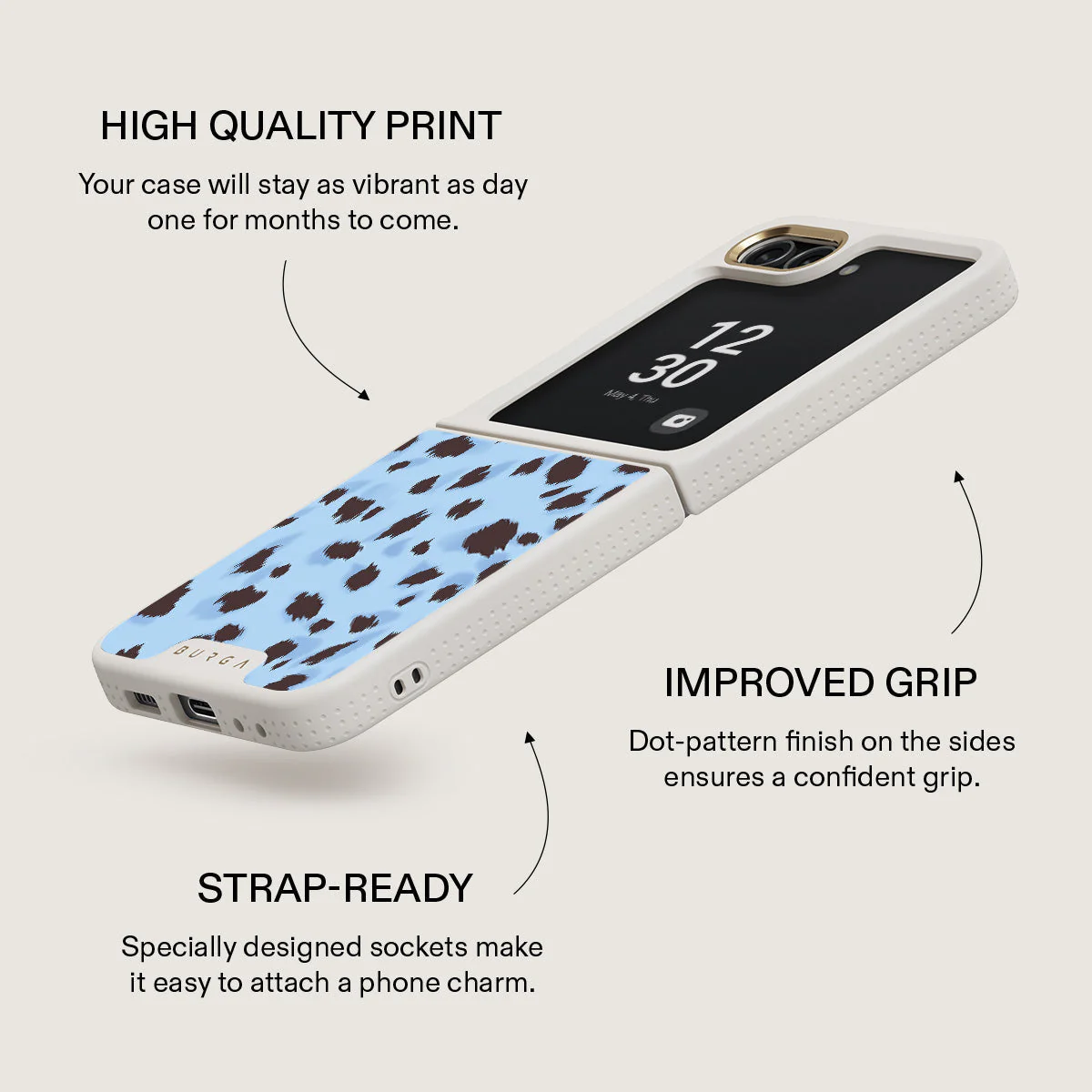 Barely Awake - Samsung Galaxy Z Flip 5 Case - Image 26