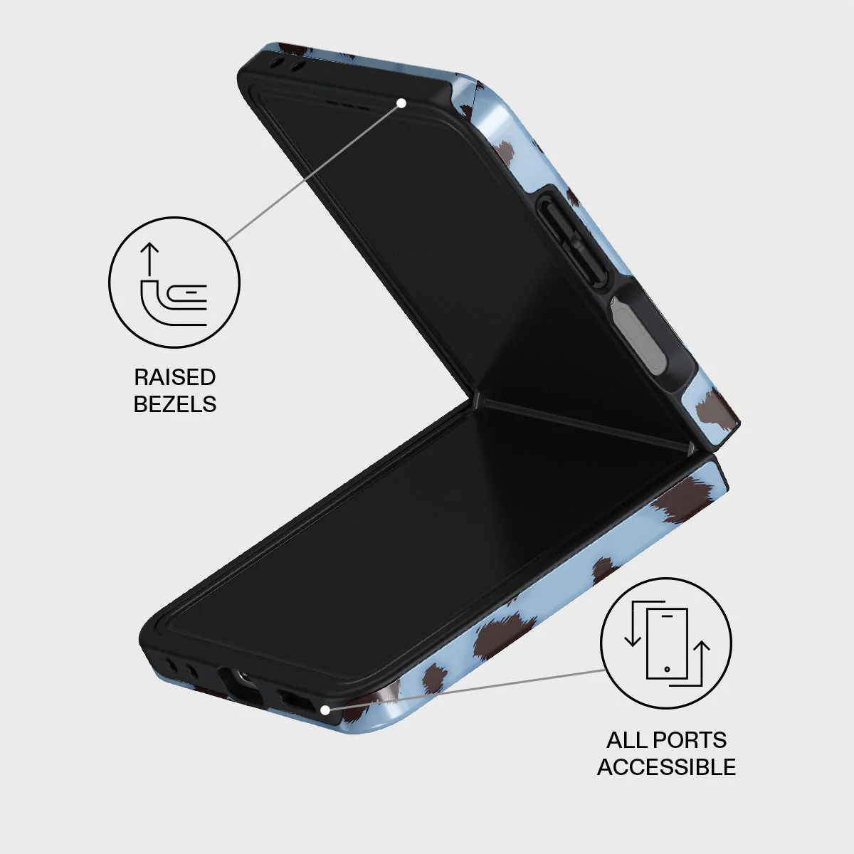 Barely Awake - Samsung Galaxy Z Flip 7 Case - Image 3