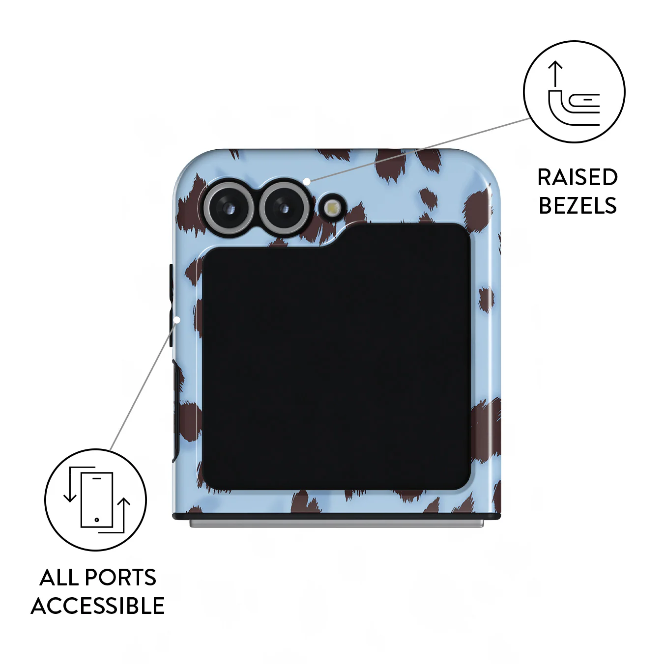 Barely Awake - Samsung Galaxy Z Flip 7 FE Case - Image 3