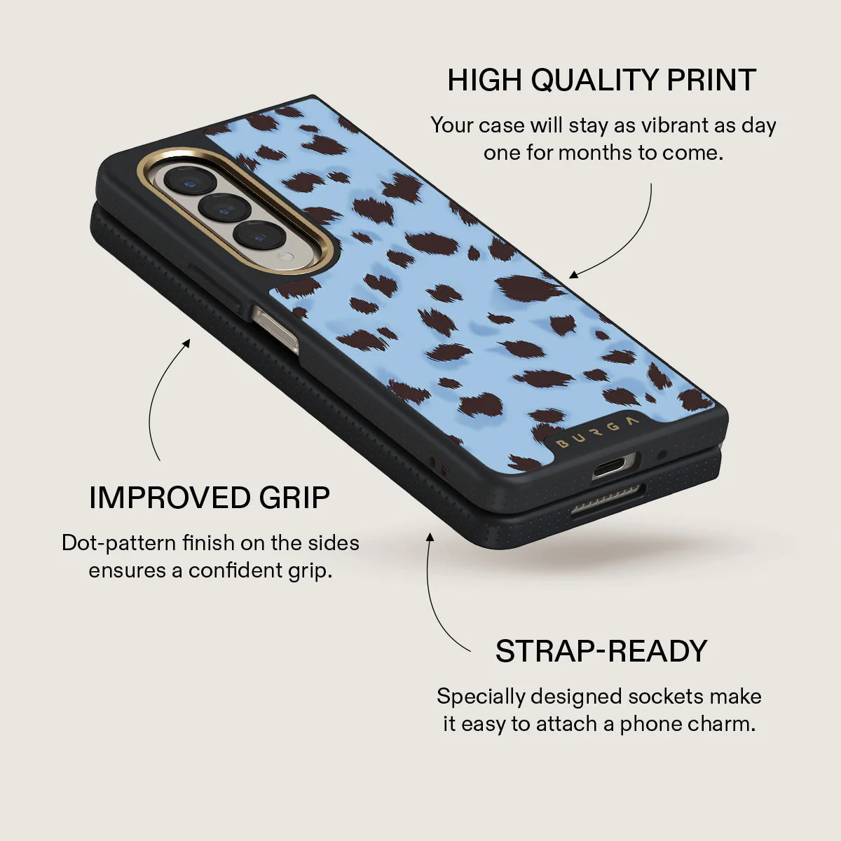 Barely Awake - Samsung Galaxy Z Fold 4 Case - Image 10