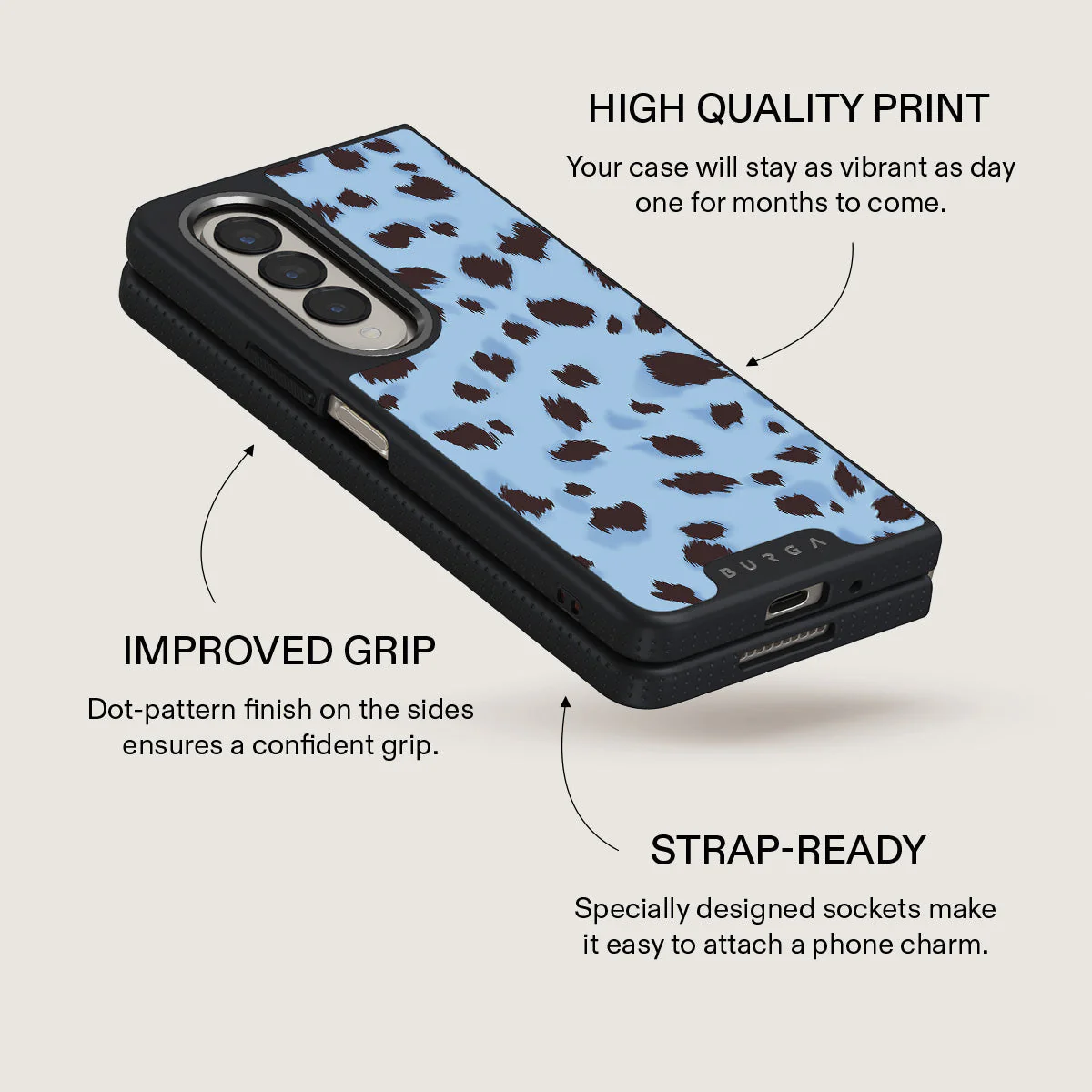 Barely Awake - Samsung Galaxy Z Fold 4 Case - Image 17