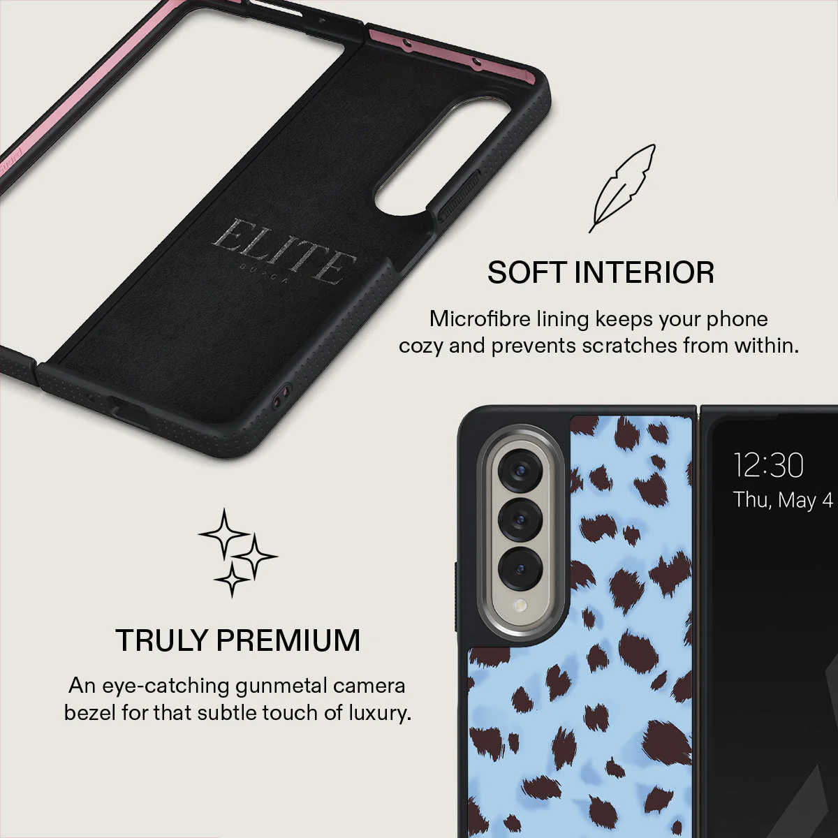 Barely Awake - Samsung Galaxy Z Fold 4 Case - Image 18