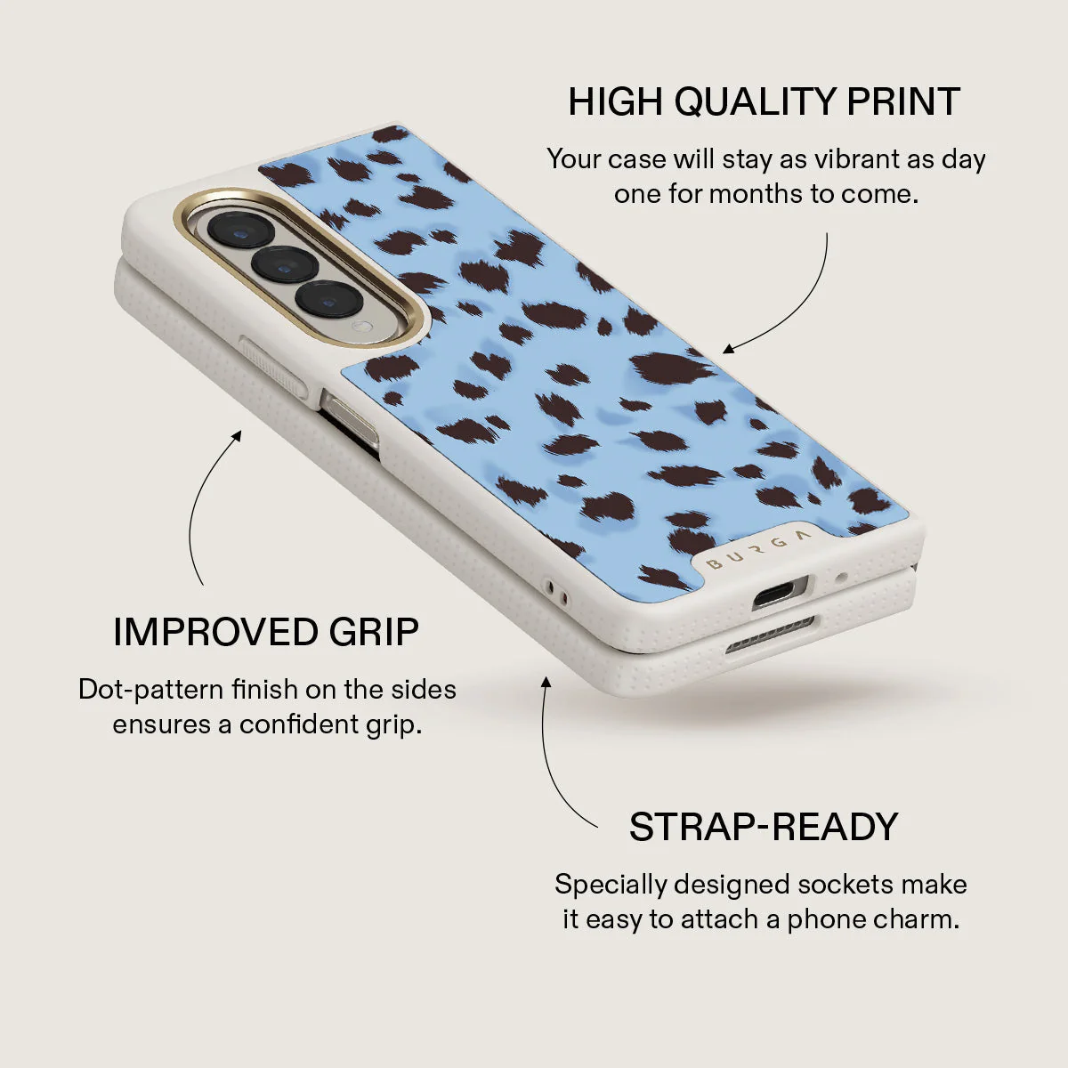 Barely Awake - Samsung Galaxy Z Fold 4 Case - Image 24