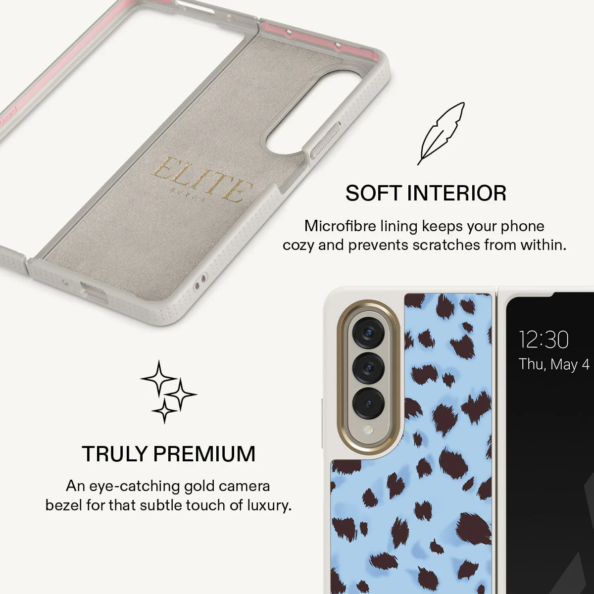 Barely Awake - Samsung Galaxy Z Fold 4 Case - Image 25