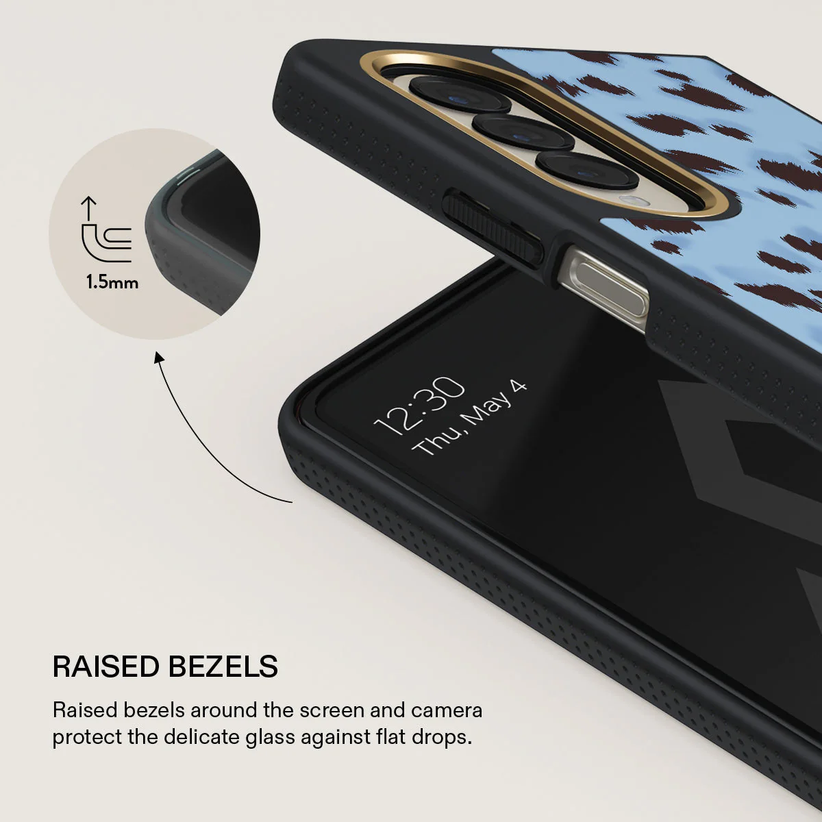 Barely Awake - Samsung Galaxy Z Fold 4 Case - Image 9