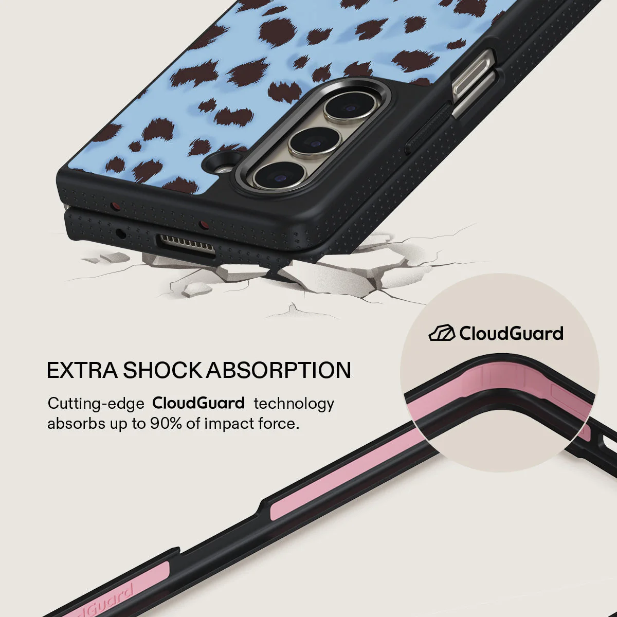 Barely Awake - Samsung Galaxy Z Fold 5 Case - Image 10