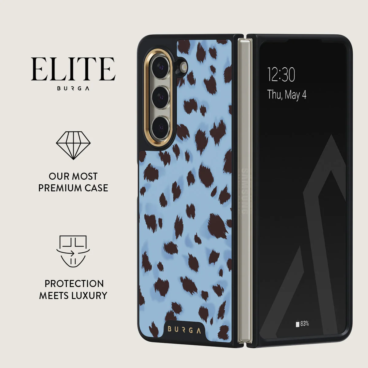 Barely Awake - Samsung Galaxy Z Fold 5 Case - Image 2