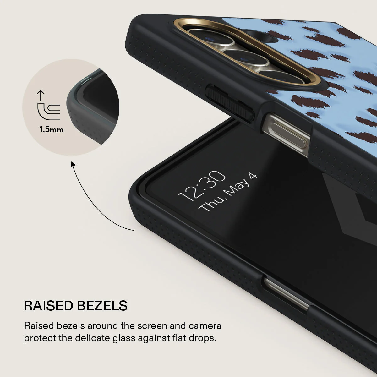 Barely Awake - Samsung Galaxy Z Fold 5 Case - Image 4