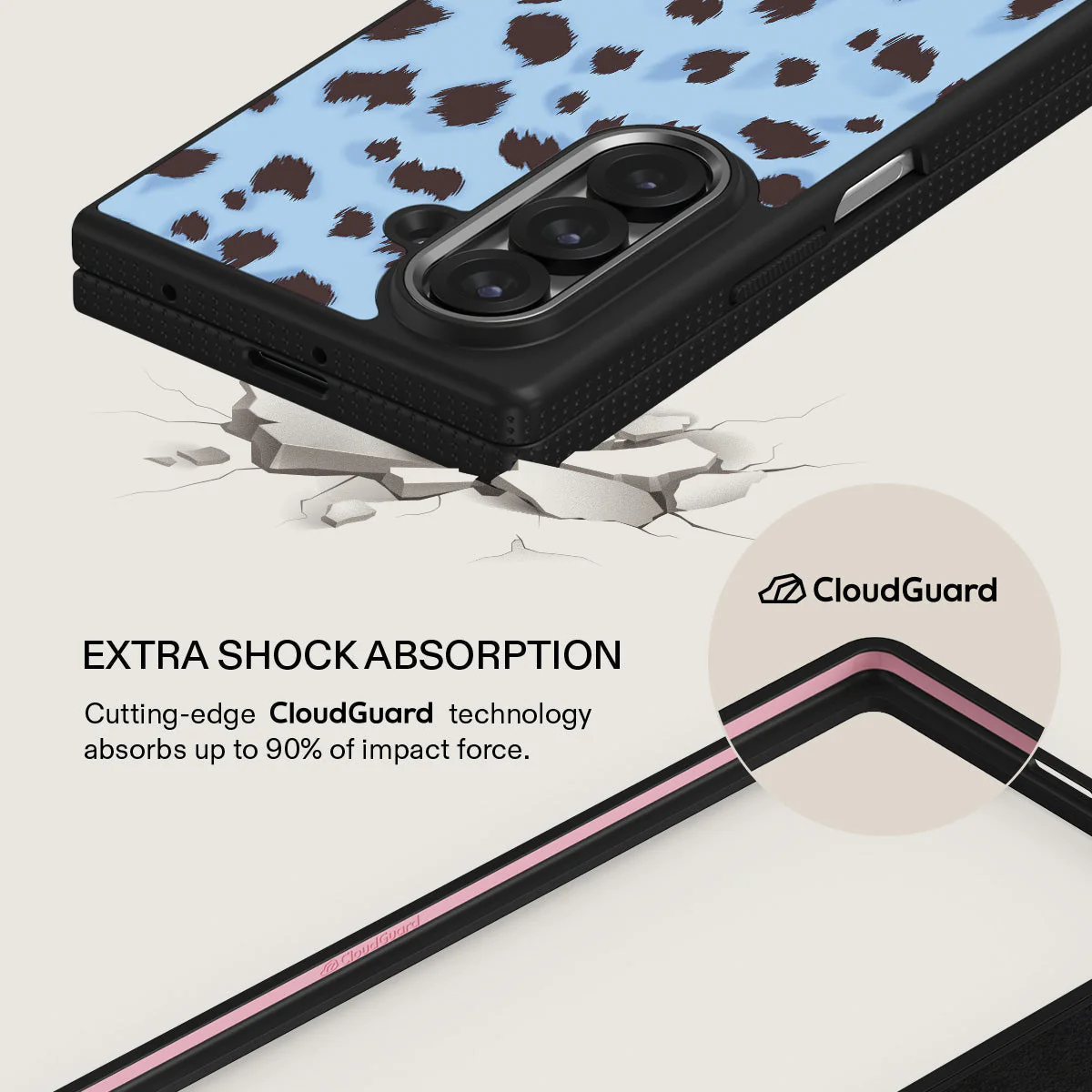 Barely Awake - Samsung Galaxy Z Fold 7 Case - Image 10
