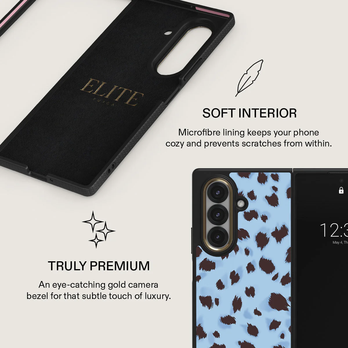 Barely Awake - Samsung Galaxy Z Fold 7 Case - Image 6