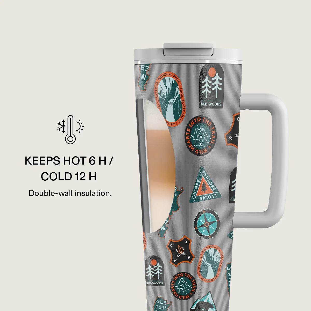 Basecamp - EasyGrip Travel Mug - Image 4