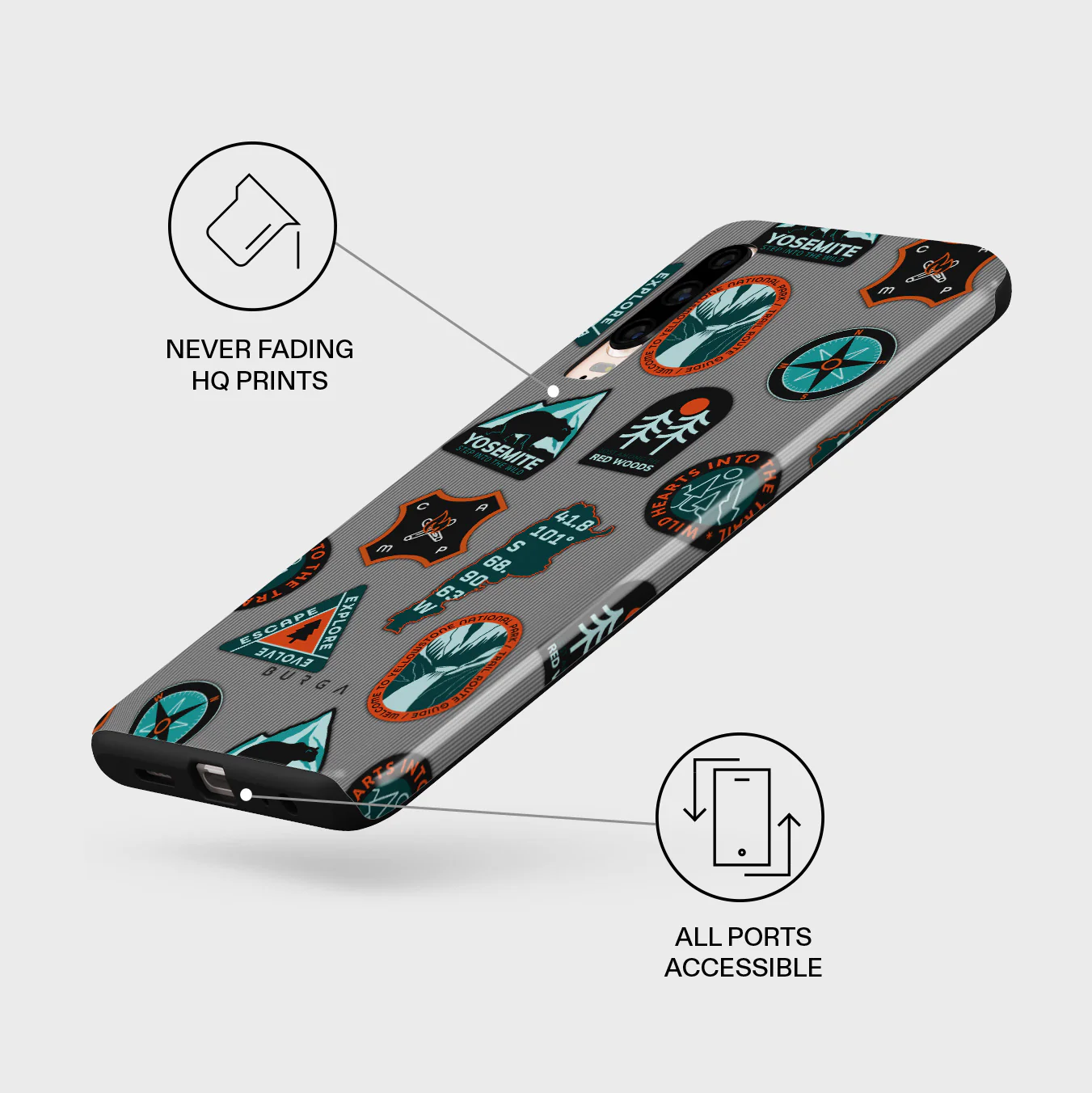 Basecamp - Huawei P30 Case - Image 7