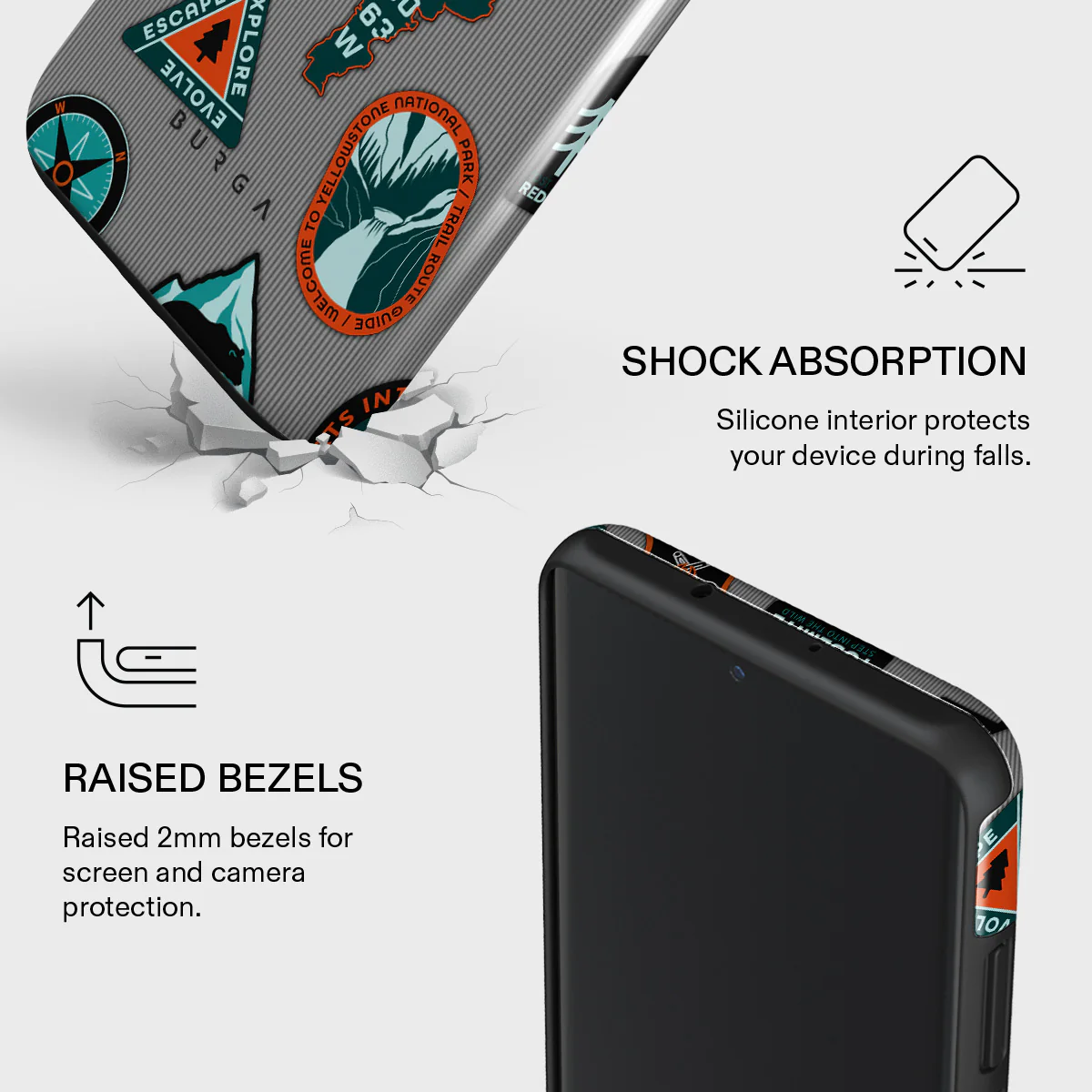 Basecamp - Huawei P30 Case - Image 8