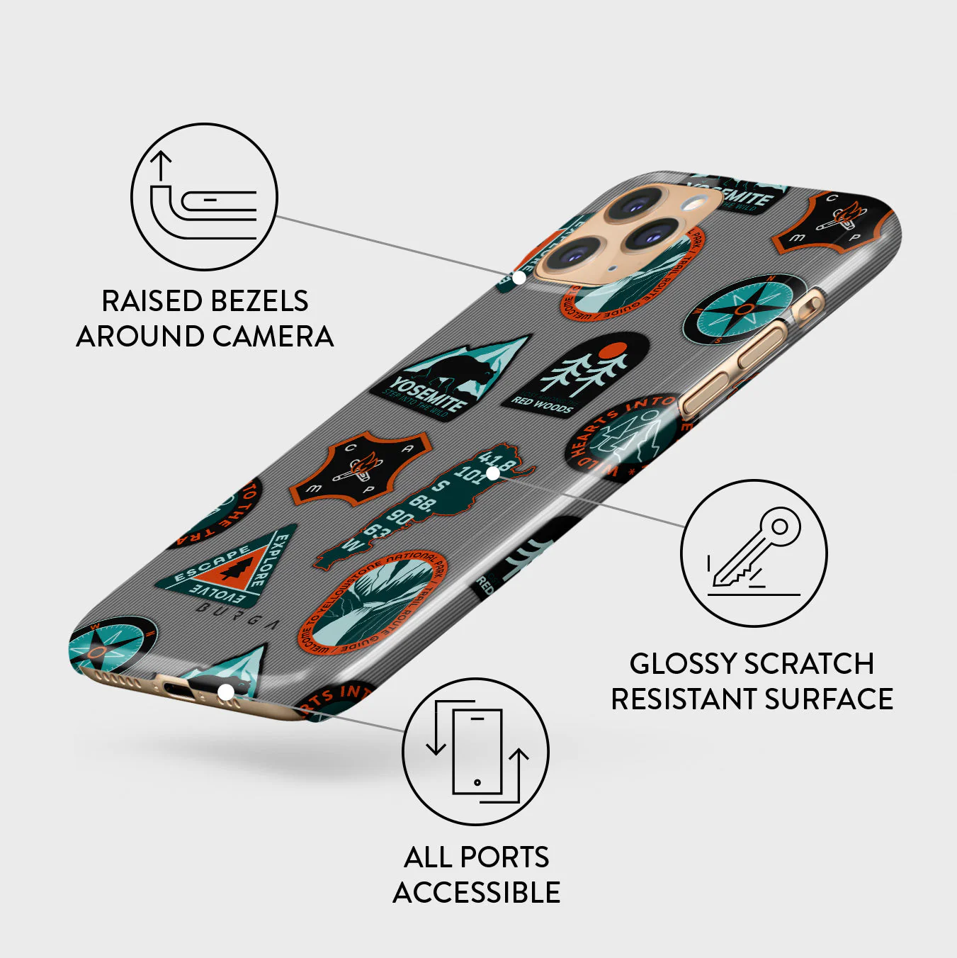 Basecamp - iPhone 11 Pro Case - Image 3