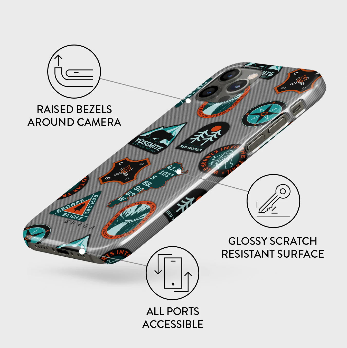 Basecamp - iPhone 12 Pro Max Case - Image 3