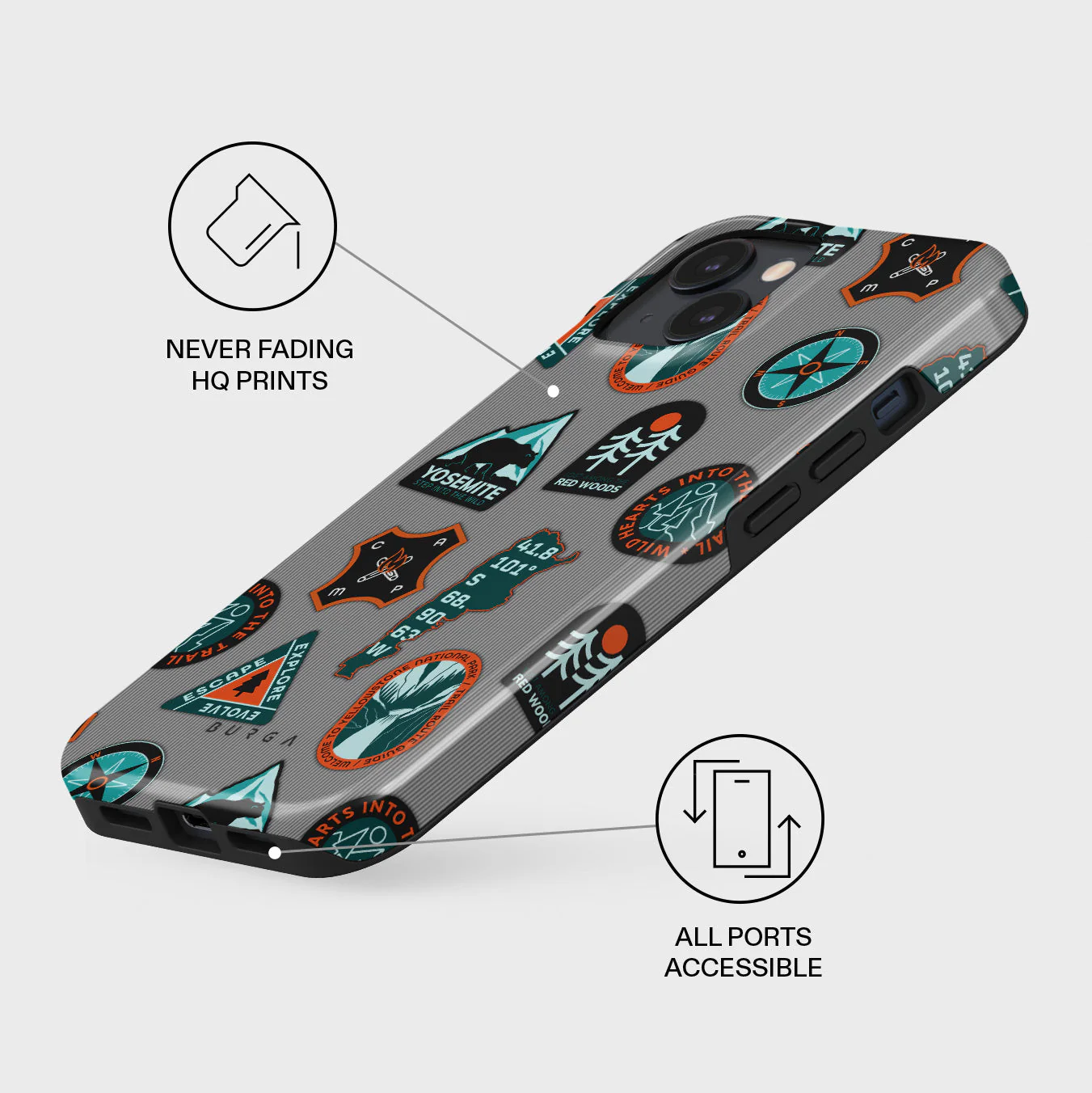 Basecamp - iPhone 14 Case - Image 3