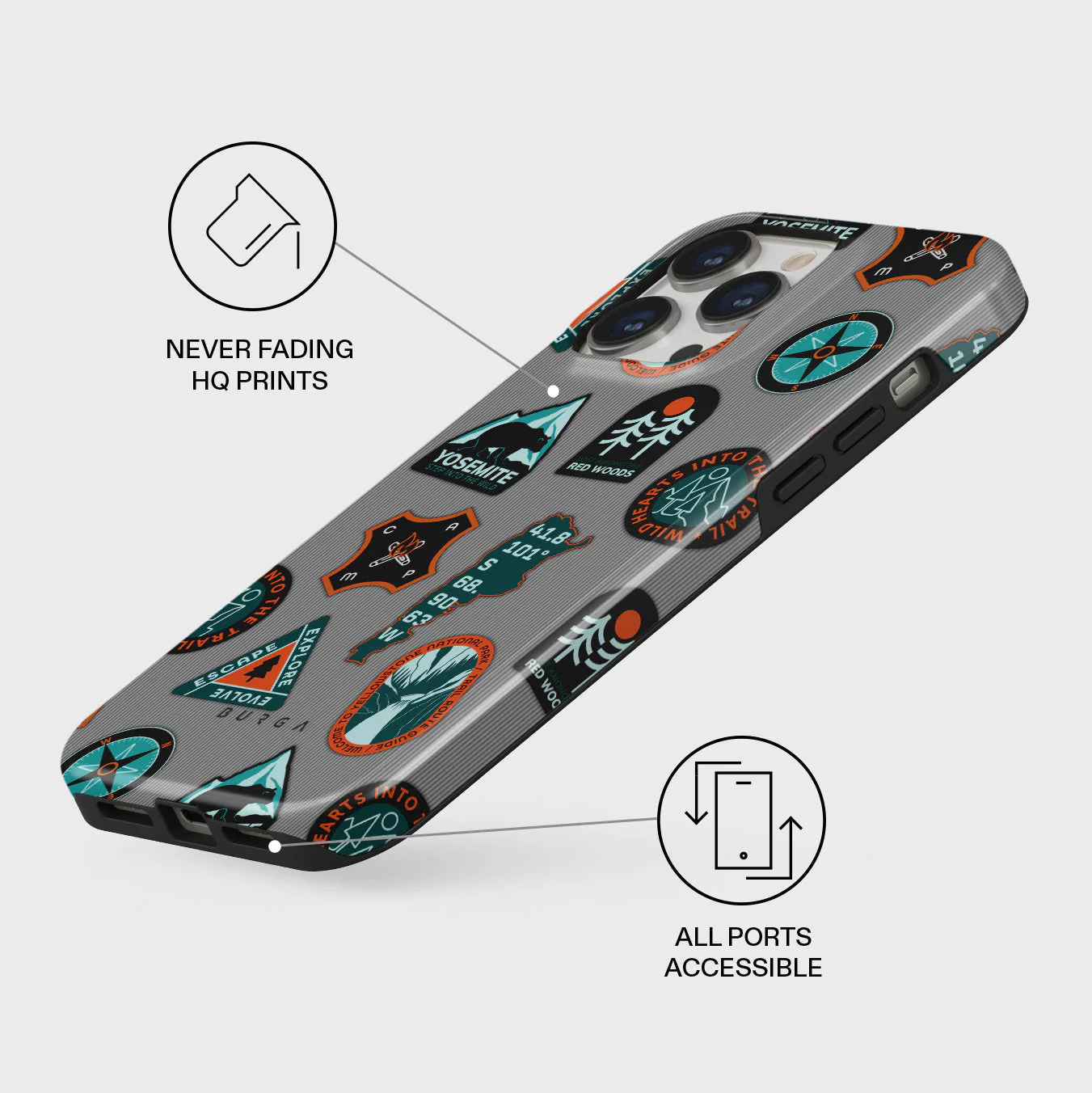 Basecamp - iPhone 14 Pro Case - Image 3