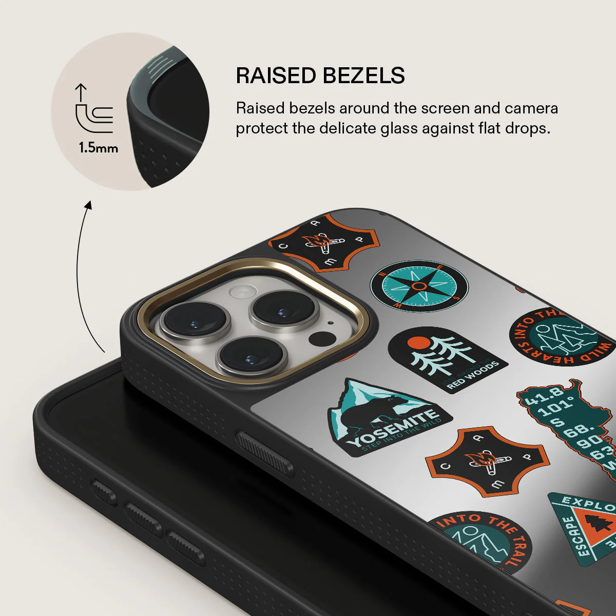Basecamp - iPhone 15 Pro Case - Image 30