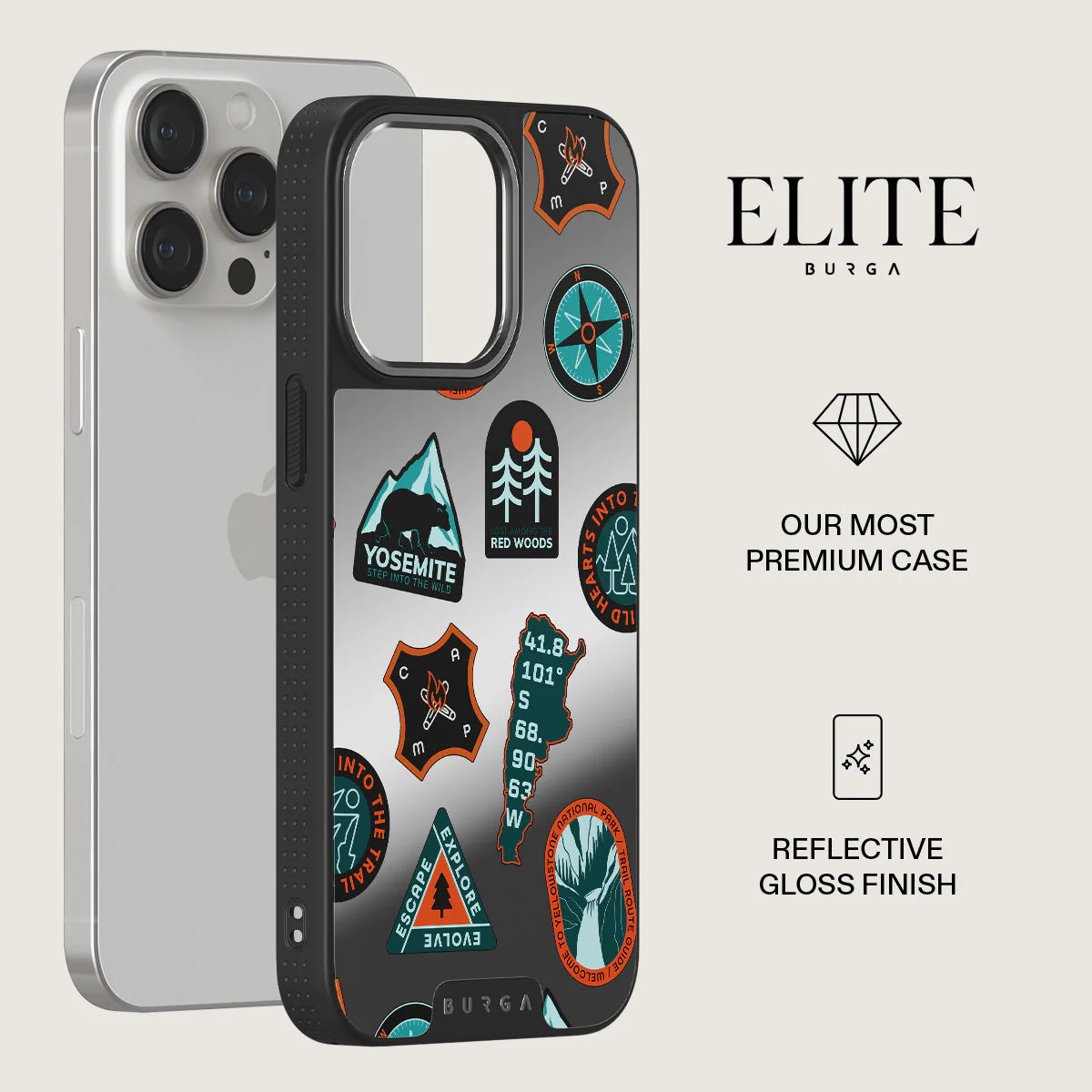 Basecamp - iPhone 15 Pro Case - Image 35