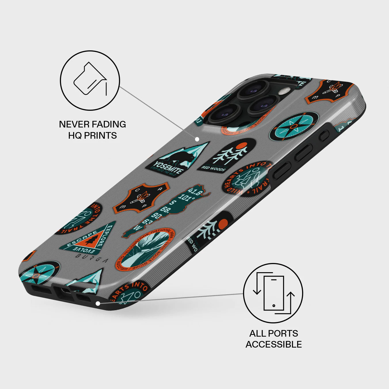 Basecamp - iPhone 15 Pro Max Case - Image 3