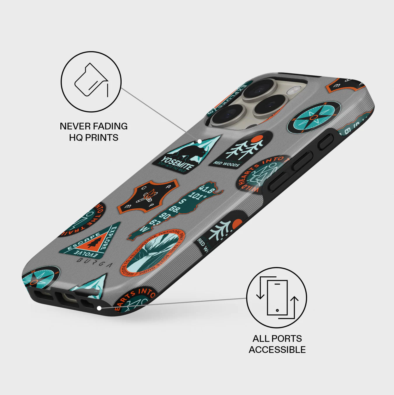 Basecamp - iPhone 16 Pro Case - Image 3