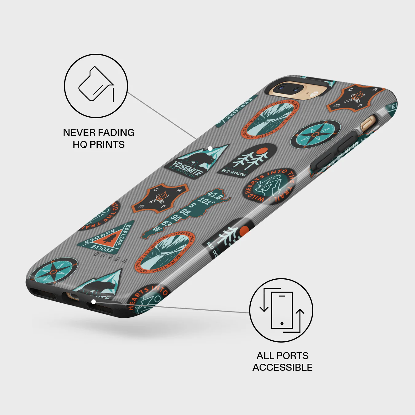 Basecamp - iPhone 7 Plus / 8 Plus Case - Image 7