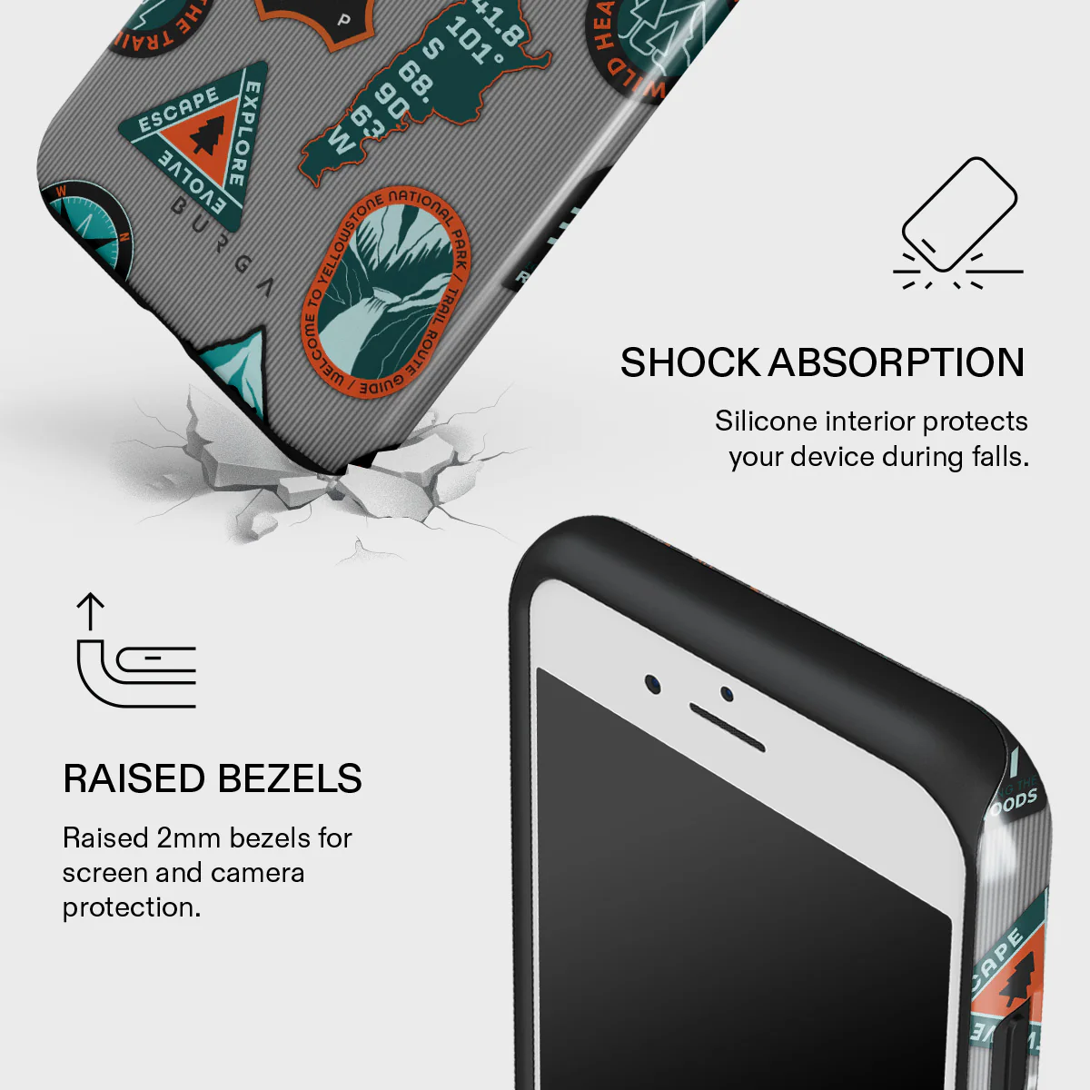 Basecamp - iPhone SE (2022) Case - Image 8