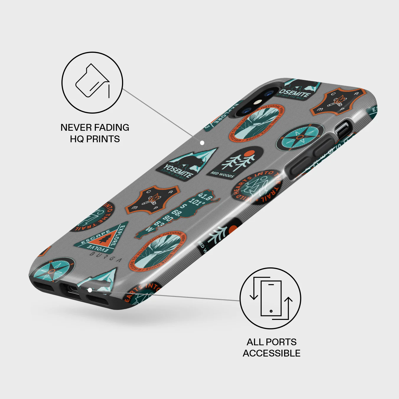 Basecamp - iPhone X / XS Case - Image 7