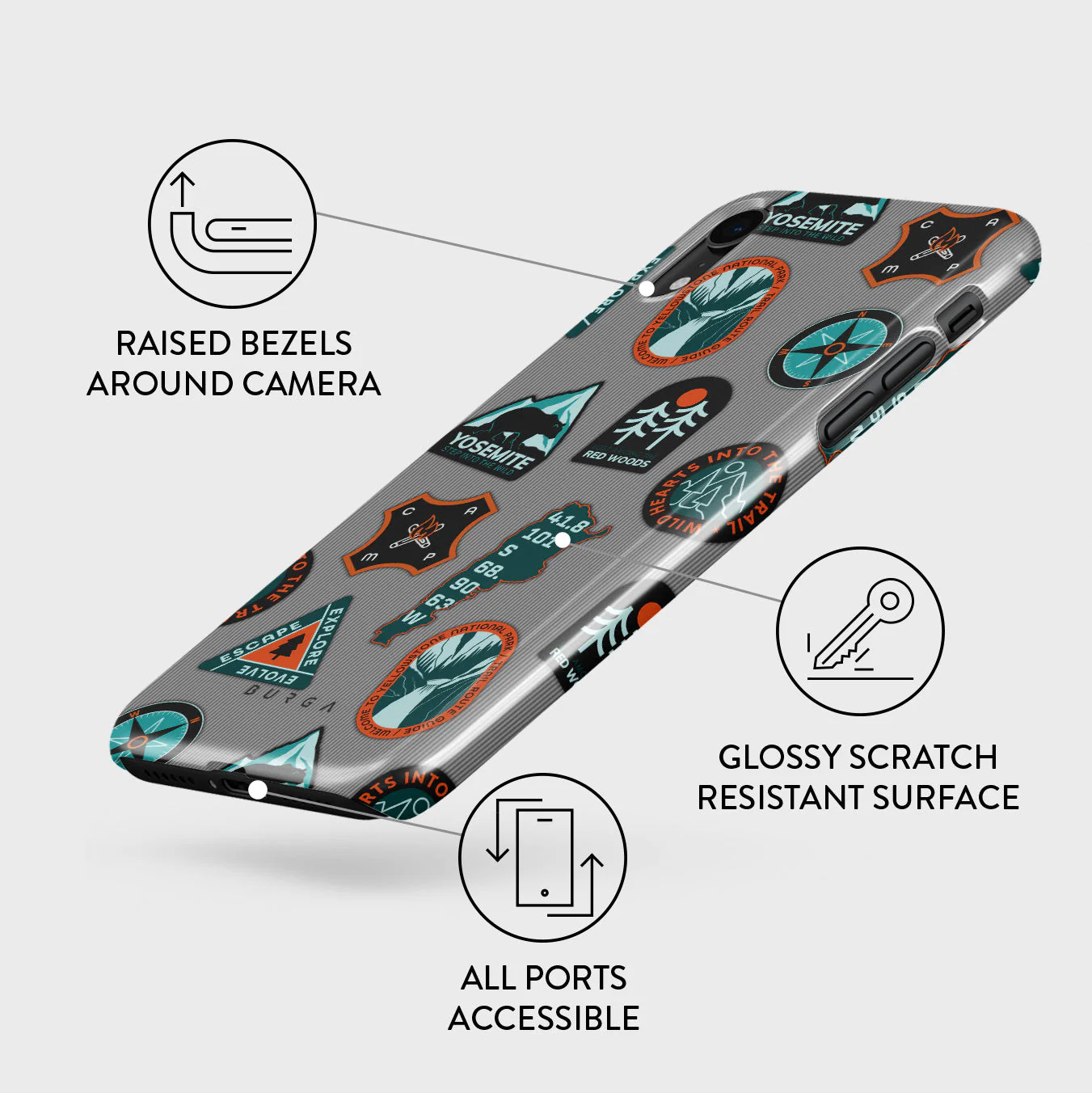 Basecamp - iPhone XR Case - Image 3