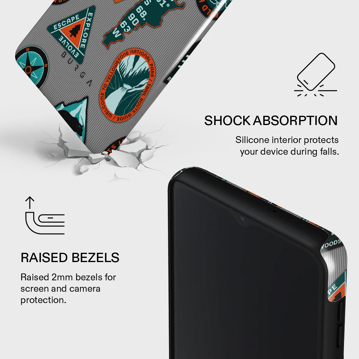 Basecamp - Samsung Galaxy A12 4G Case - Image 4