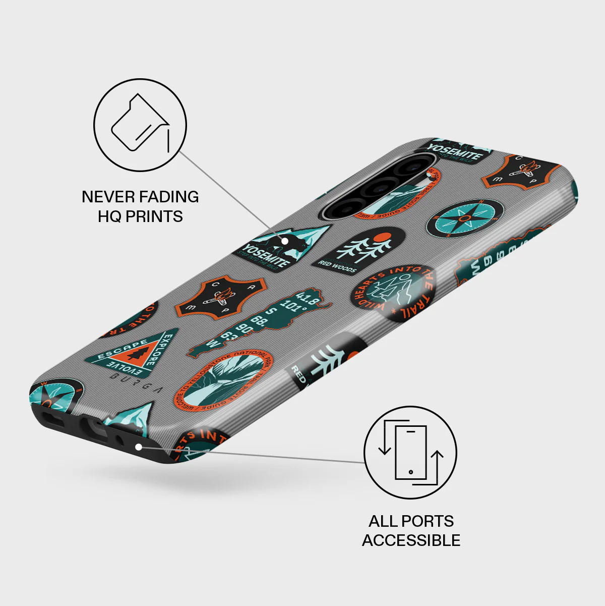 Basecamp - Samsung Galaxy A17 Case - Image 3