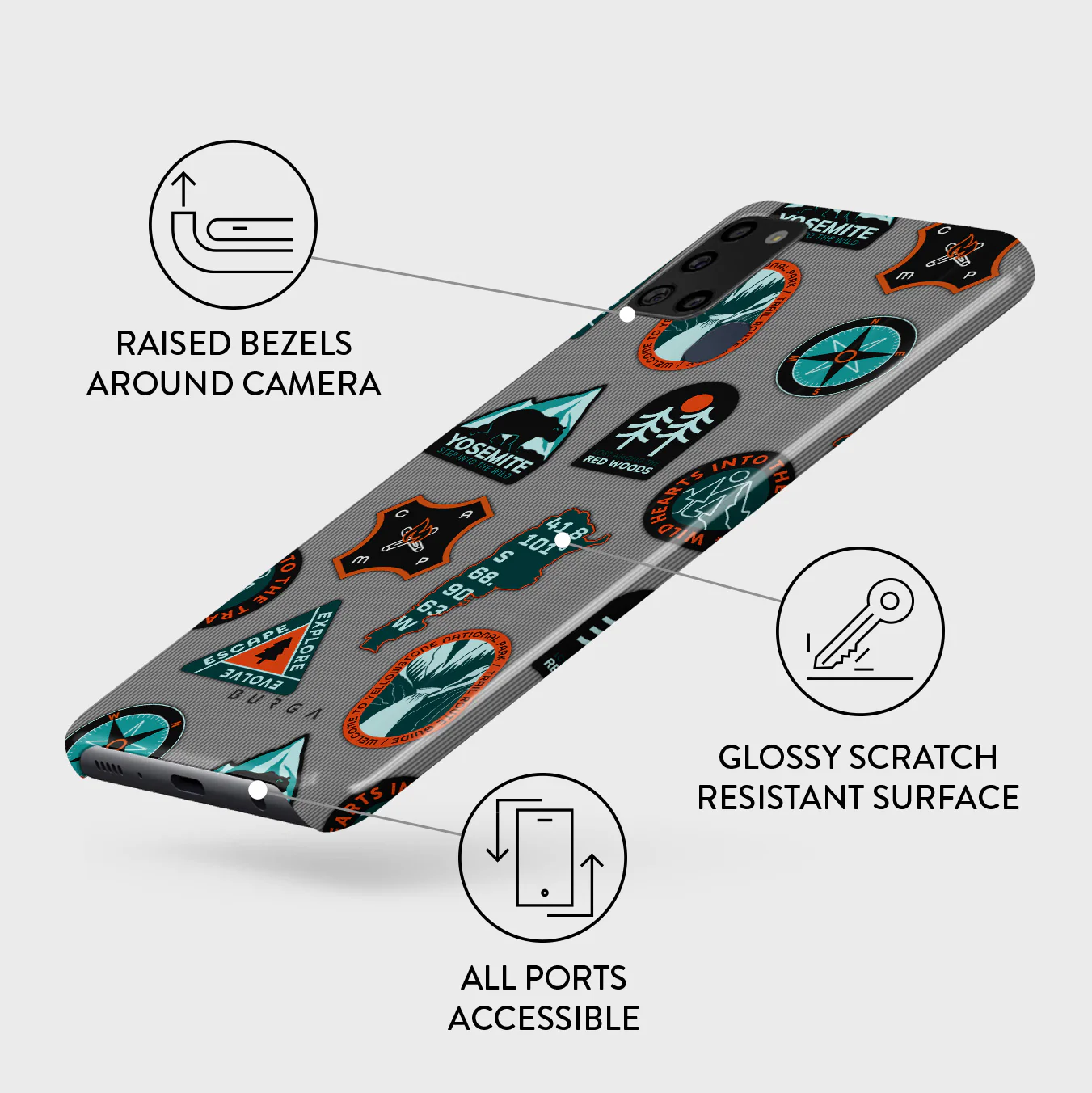 Basecamp - Samsung Galaxy A21s 4G Case - Image 3