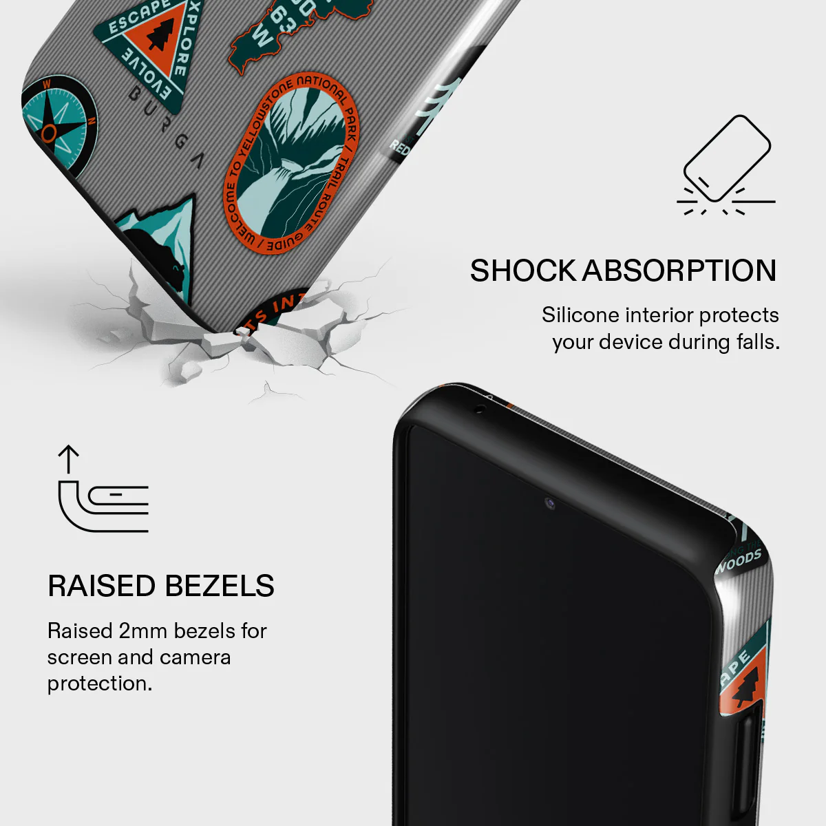 Basecamp - Samsung Galaxy A22 5G Case - Image 4