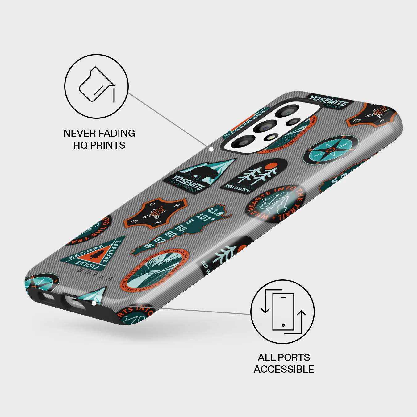 Basecamp - Samsung Galaxy A33 Case - Image 3