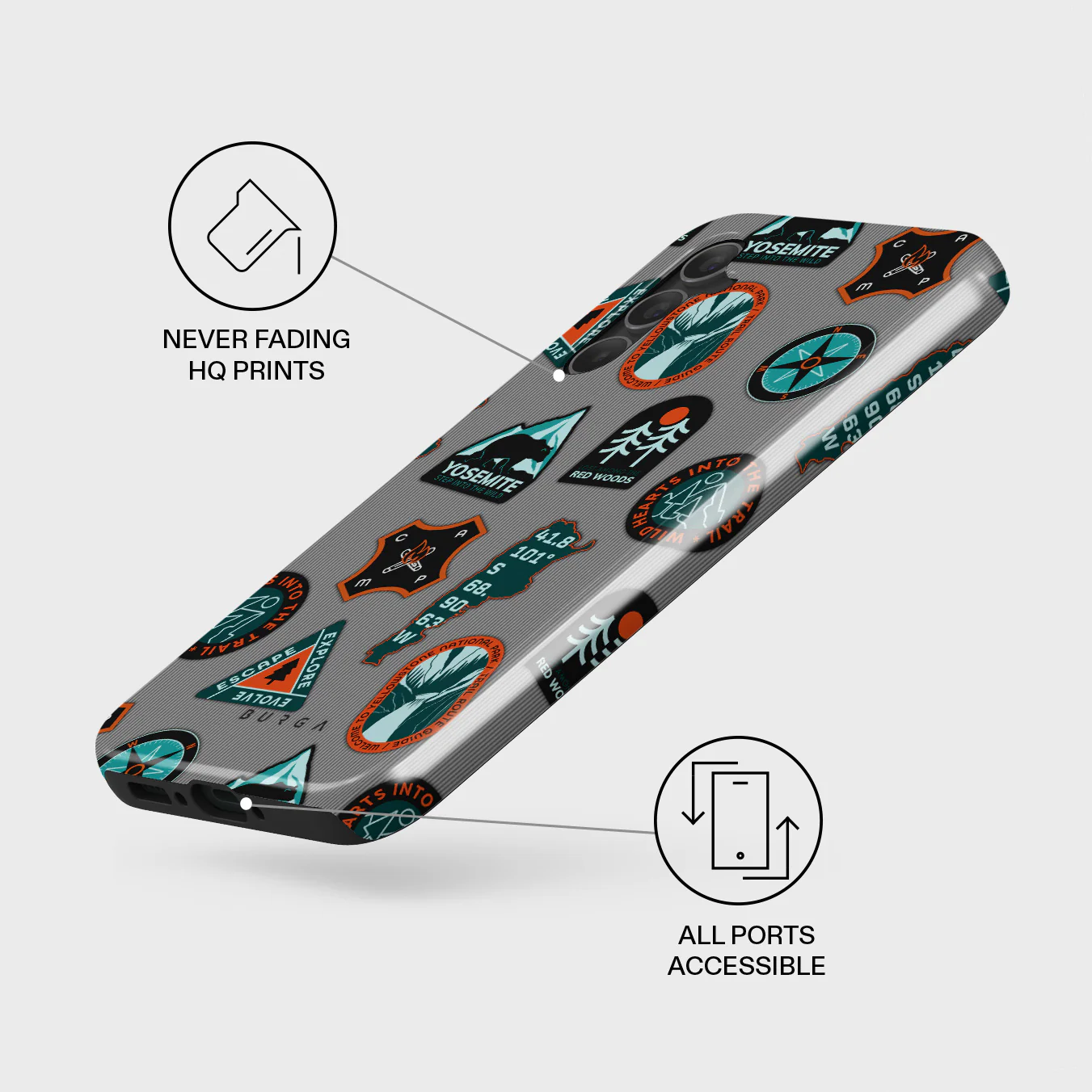 Basecamp - Samsung Galaxy A34 Case - Image 3