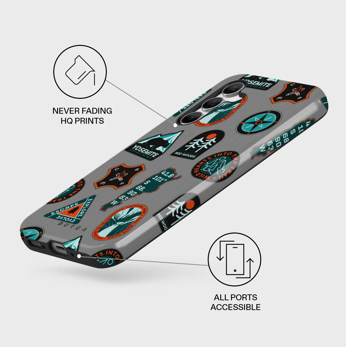 Basecamp - Samsung Galaxy A54 Case - Image 3