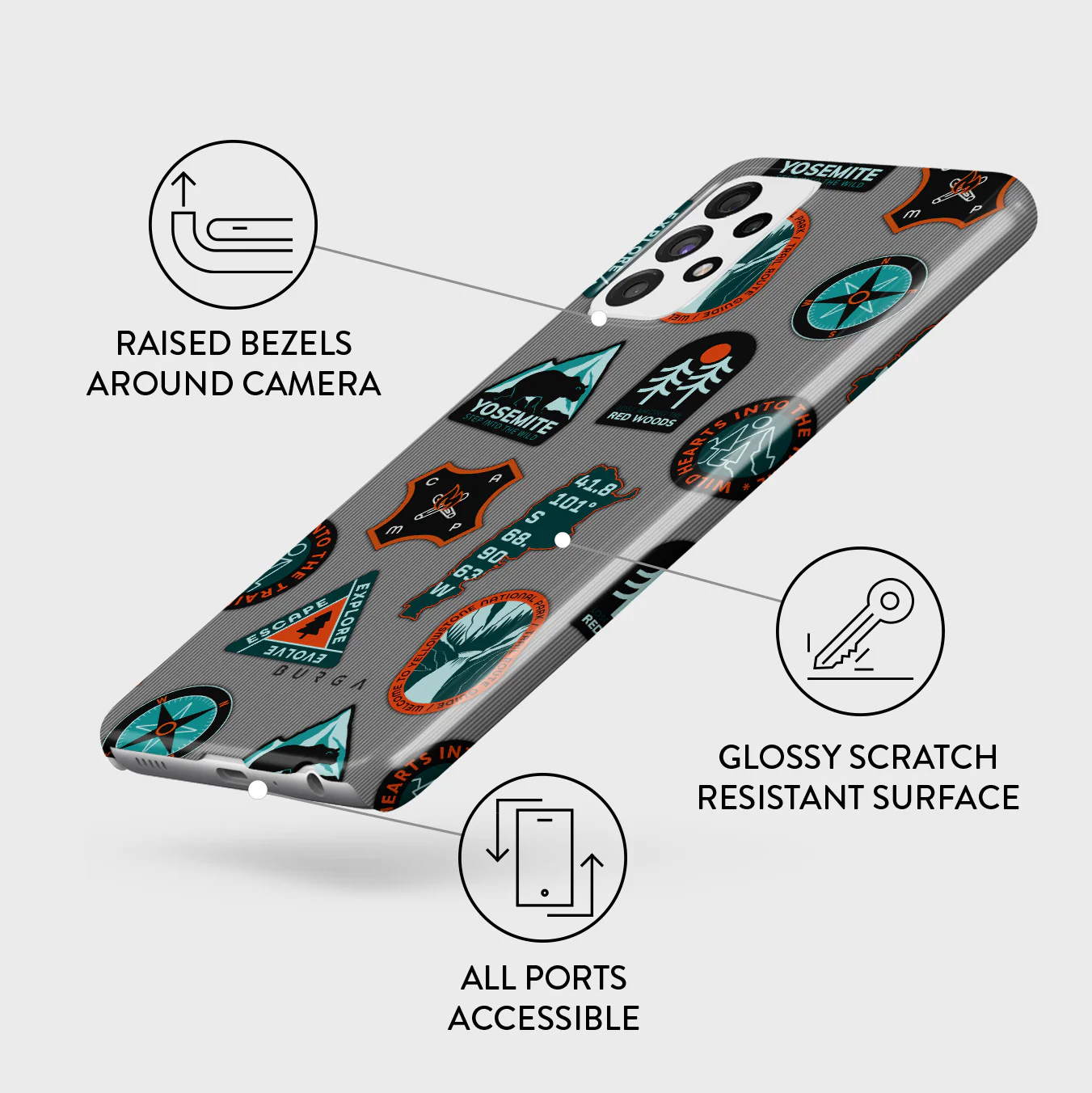 Basecamp - Samsung Galaxy A72 4G / 5G Case - Image 3