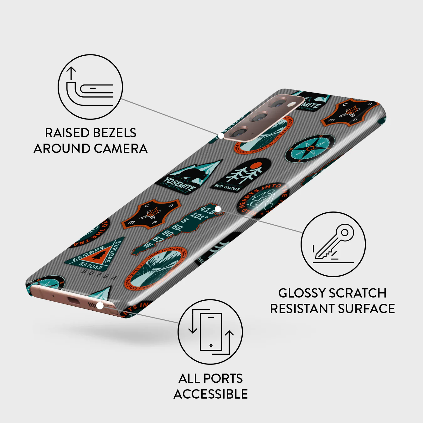 Basecamp - Samsung Galaxy Note 20 4G / 5G Case - Image 3