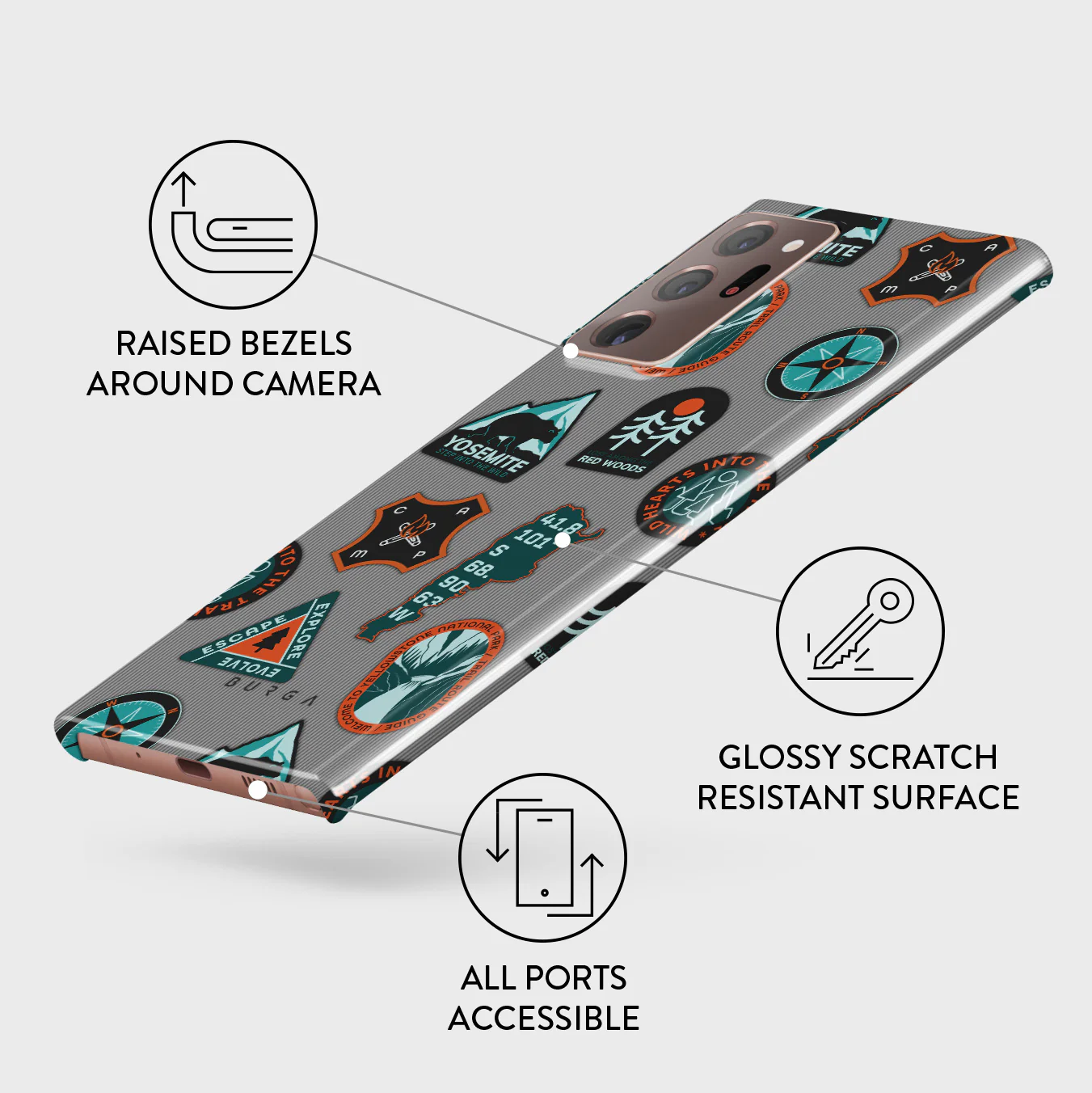 Basecamp - Samsung Galaxy Note 20 Ultra 4G / 5G Case - Image 3