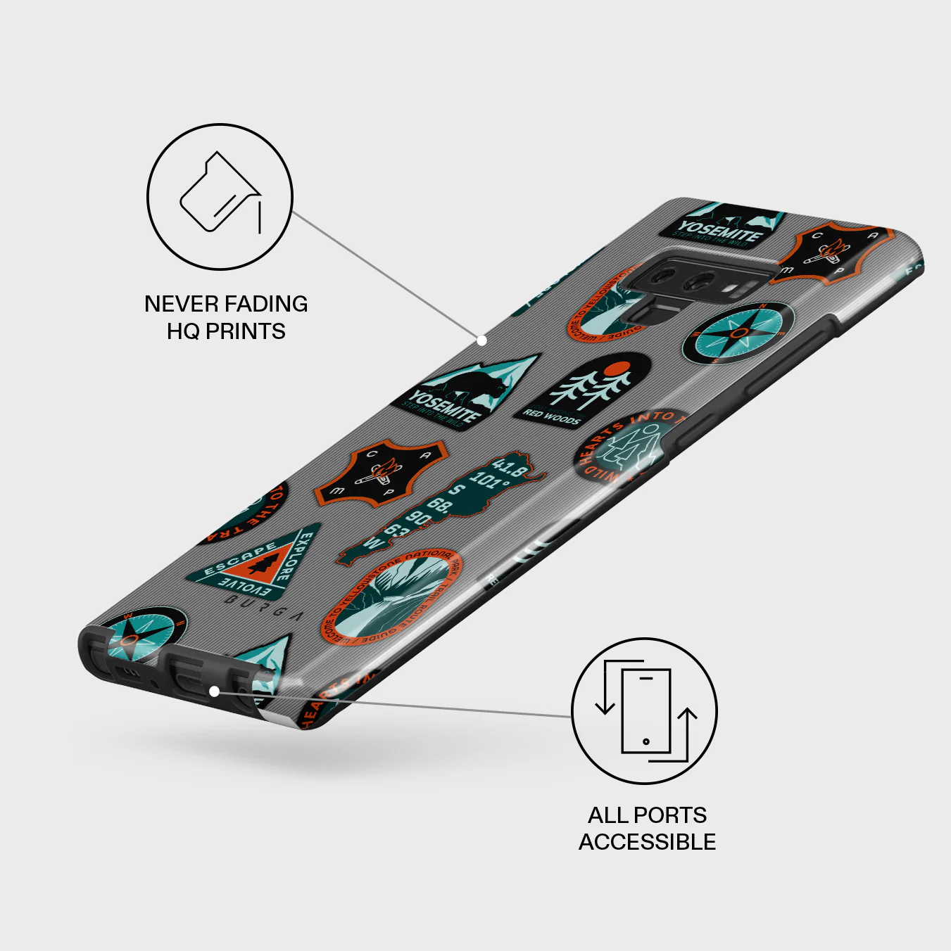 Basecamp - Samsung Galaxy Note 9 Case - Image 7