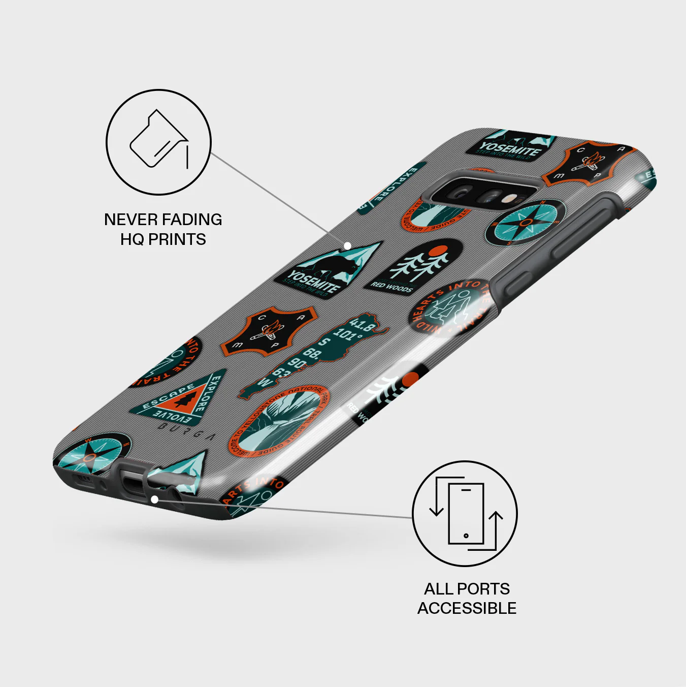 Basecamp - Samsung Galaxy S10E Case - Image 3