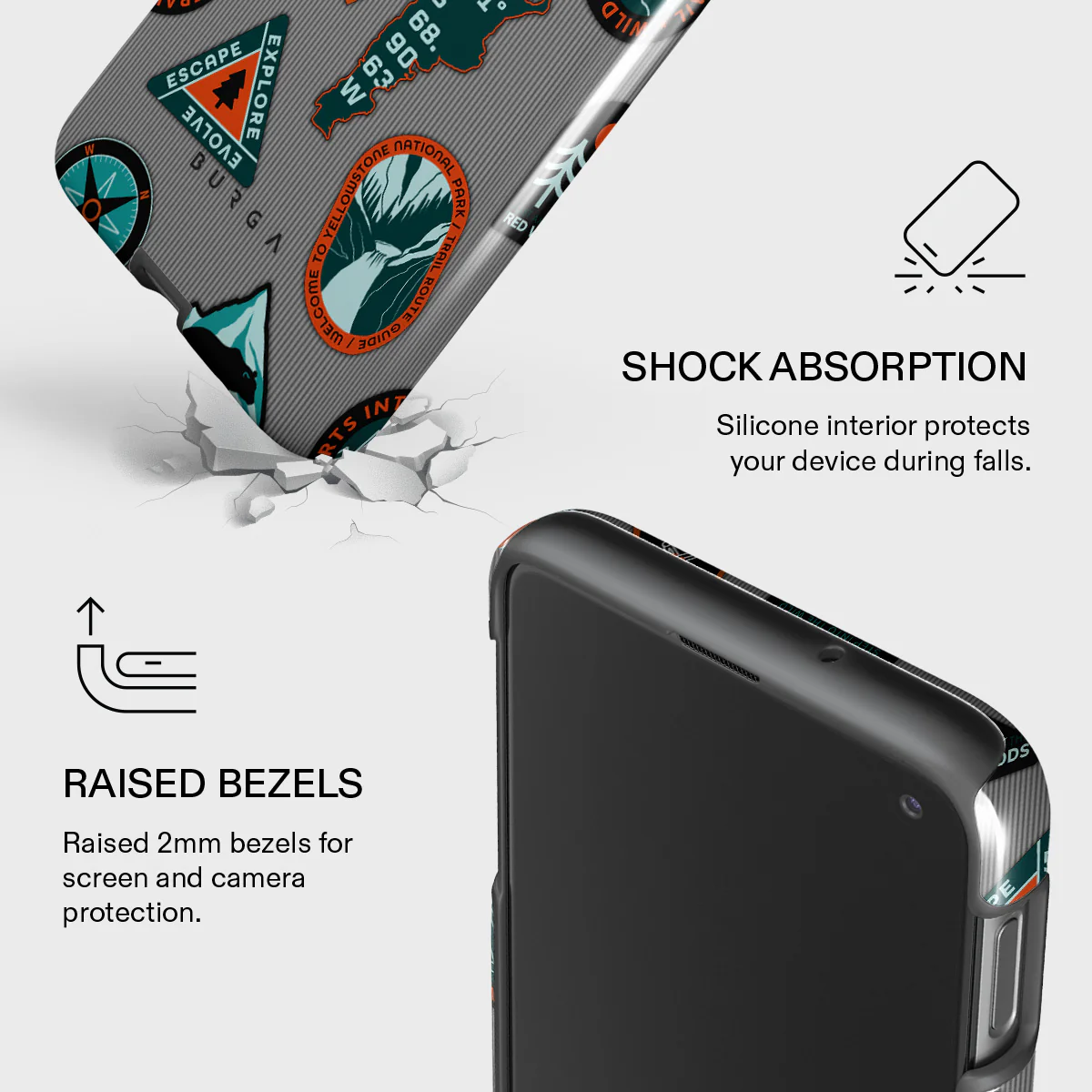 Basecamp - Samsung Galaxy S10E Case - Image 4