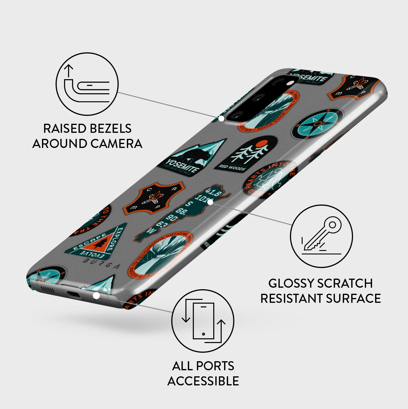 Basecamp - Samsung Galaxy S20 4G / 5G Case - Image 3