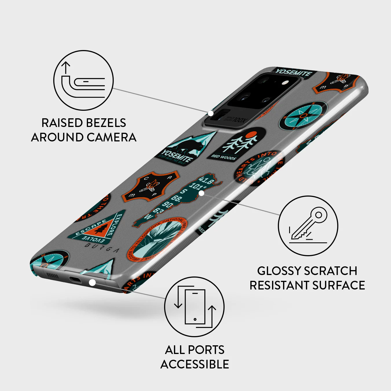 Basecamp - Samsung Galaxy S20 Ultra 4G / 5G Case - Image 3