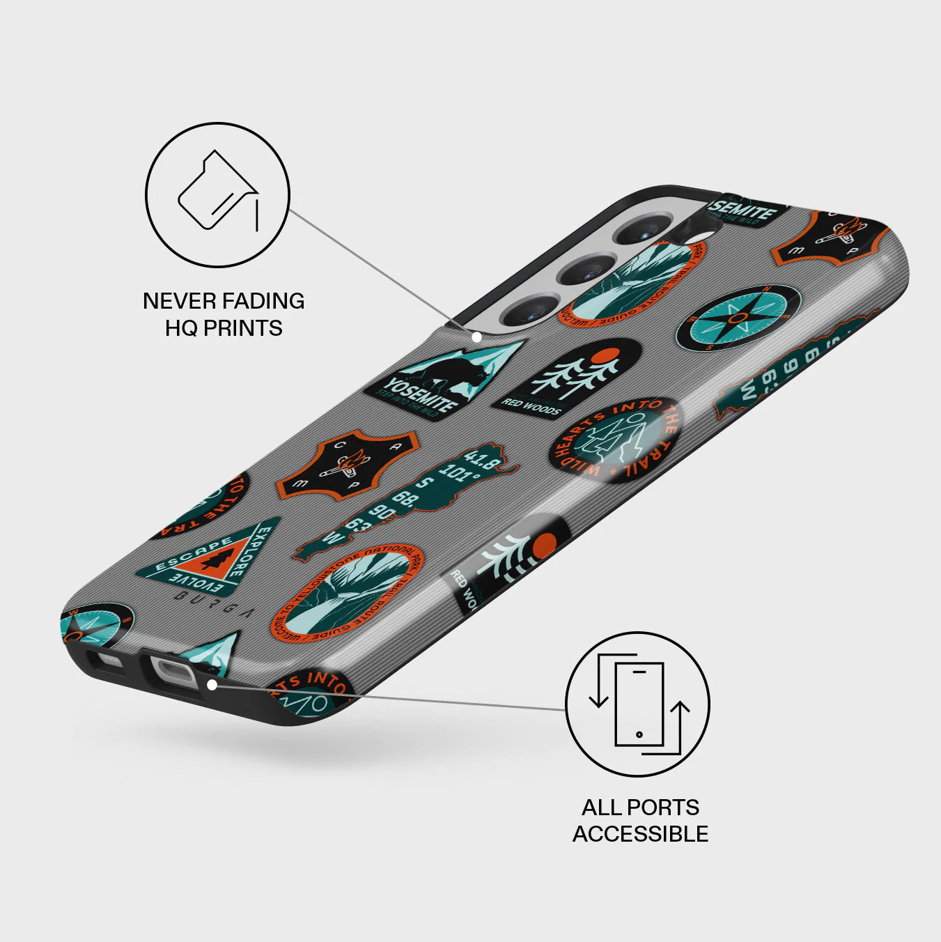 Basecamp - Samsung Galaxy S22 Case - Image 3