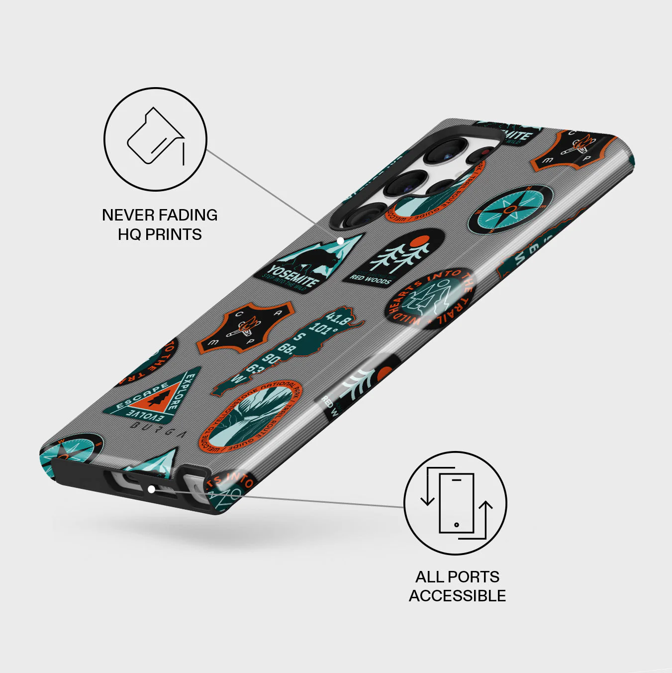 Basecamp - Samsung Galaxy S22 Ultra Case - Image 3